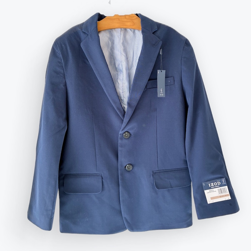 Izod Blazer Navy Blue 12